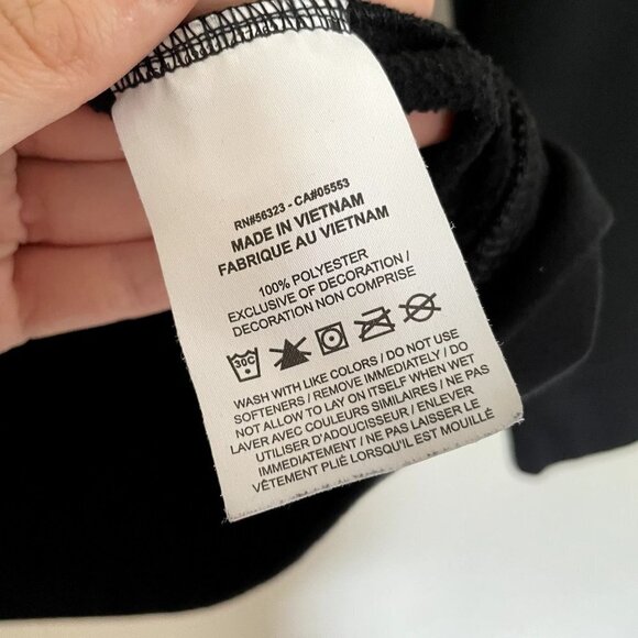 Nike dri-fit just do it black standard fit fleece sweater hoodie athleisure - Picture 7 of 8